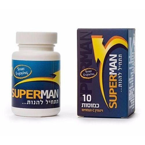 Super man טבליות לשיפור האון