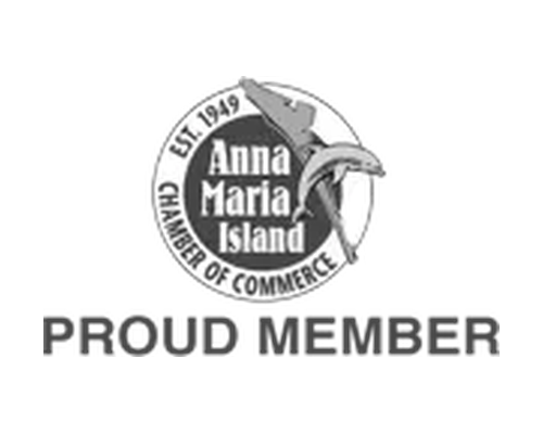 Proud member of the Anna Maria Island Chamber of Commerce