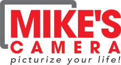 Tiffen logo in black letters, white circle above the letter 