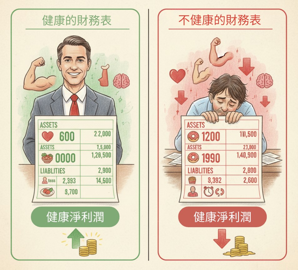 許多朋友認為，代謝困境只是「身材問題」，可以等有空再處理。但事實上，你的內臟脂肪正在以驚人的速度，不斷蠶食你「金錢、時間、精力」這三大核心資產。