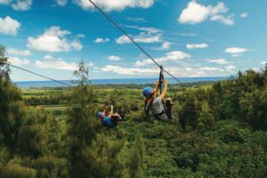 Go to the Extreme Ziplining at Climbworks Keana Farms - Oahu, Hawaii