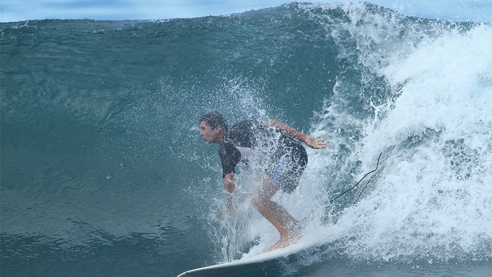 Phil Kasper Surfing