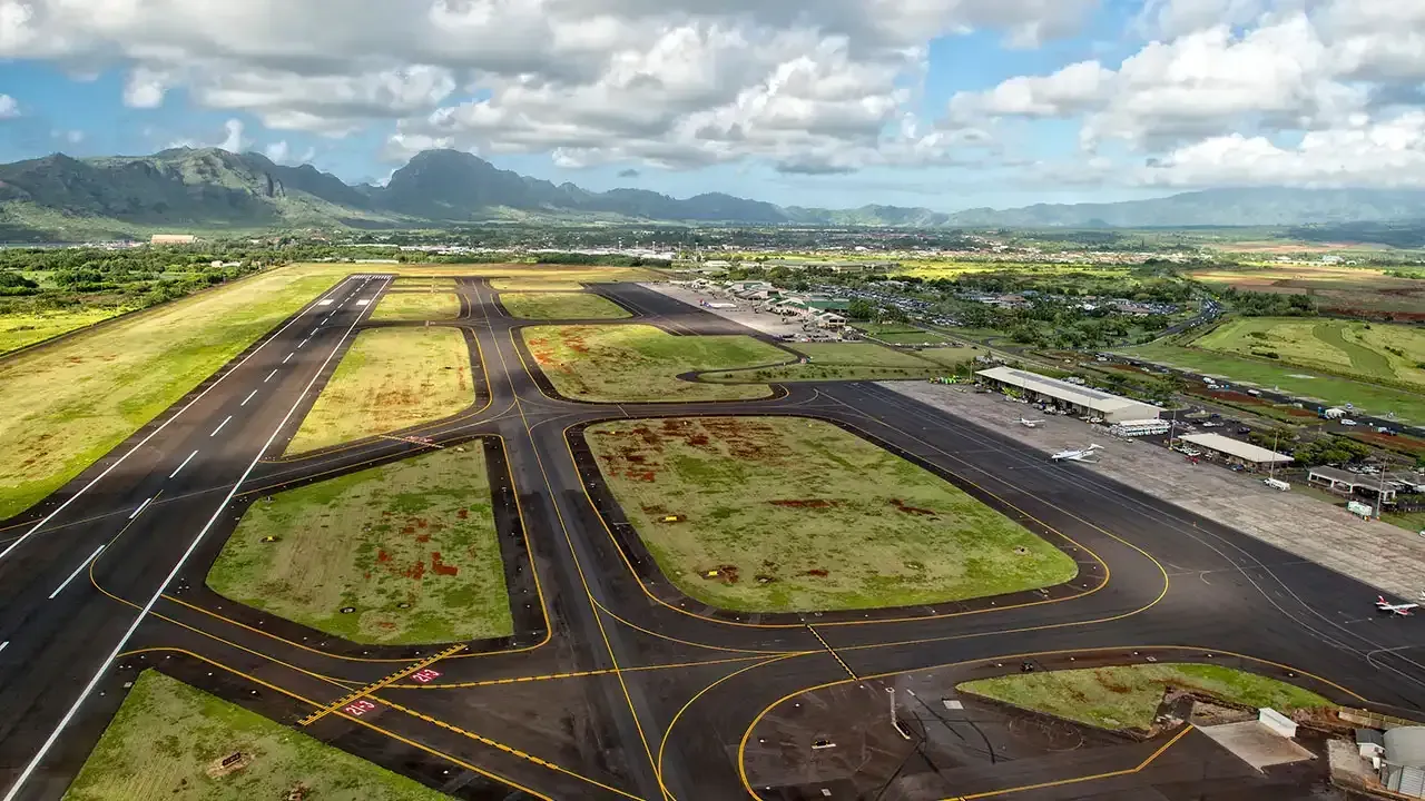 Airport procedures in Hawaii.