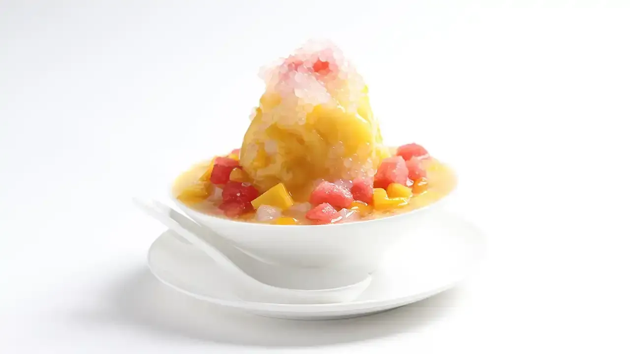 Unique toppings for Hawaiian save ice.