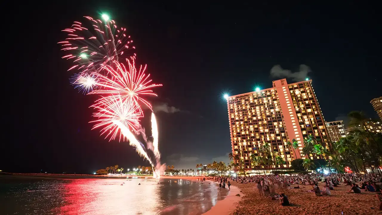 Discover the best places to watch New Year's Eve fireworks with This Week Hawaii.