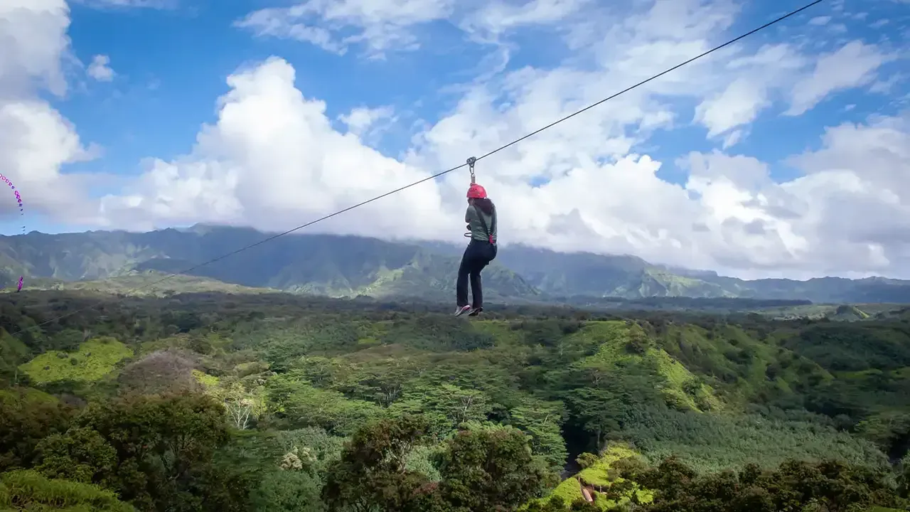Discover the best zipline companies across the Hawaiian Islands.