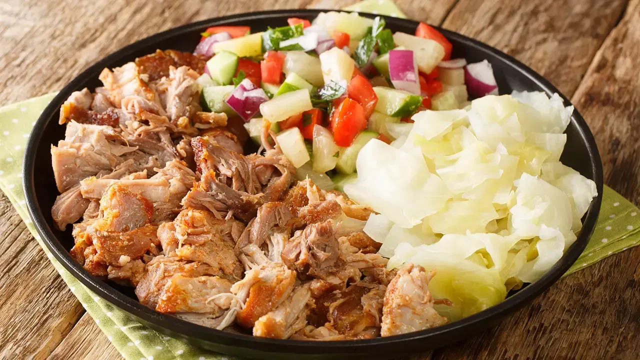 Kalua Pig, a Hawaiian Thanksgiving favorite.