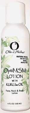 A white bottle of optimism lotion with turmeric oil