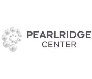 The logo for the pearlridge center is a circle of pearls.