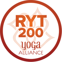 A logo for the ryt 200 yoga alliance