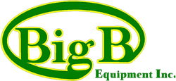 Big B Equipment Inc. logo in green and gold
