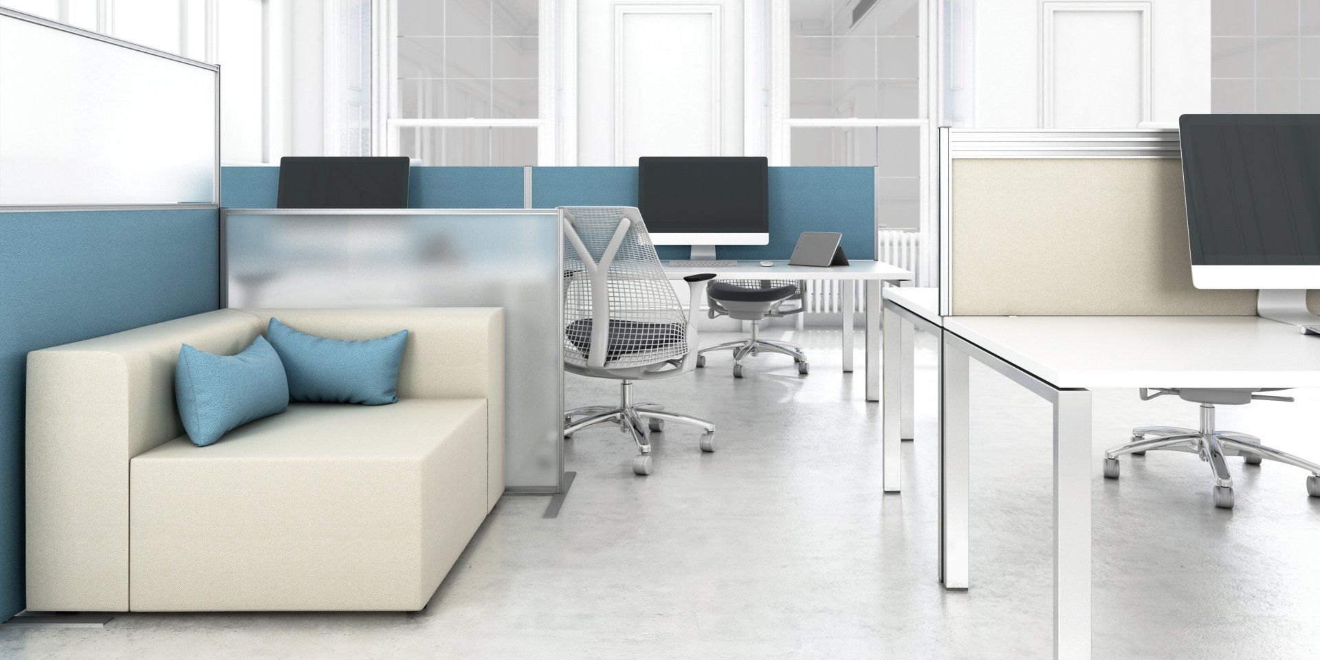 DS2 Scotland 200 Series contract modular sofa, chair and table range