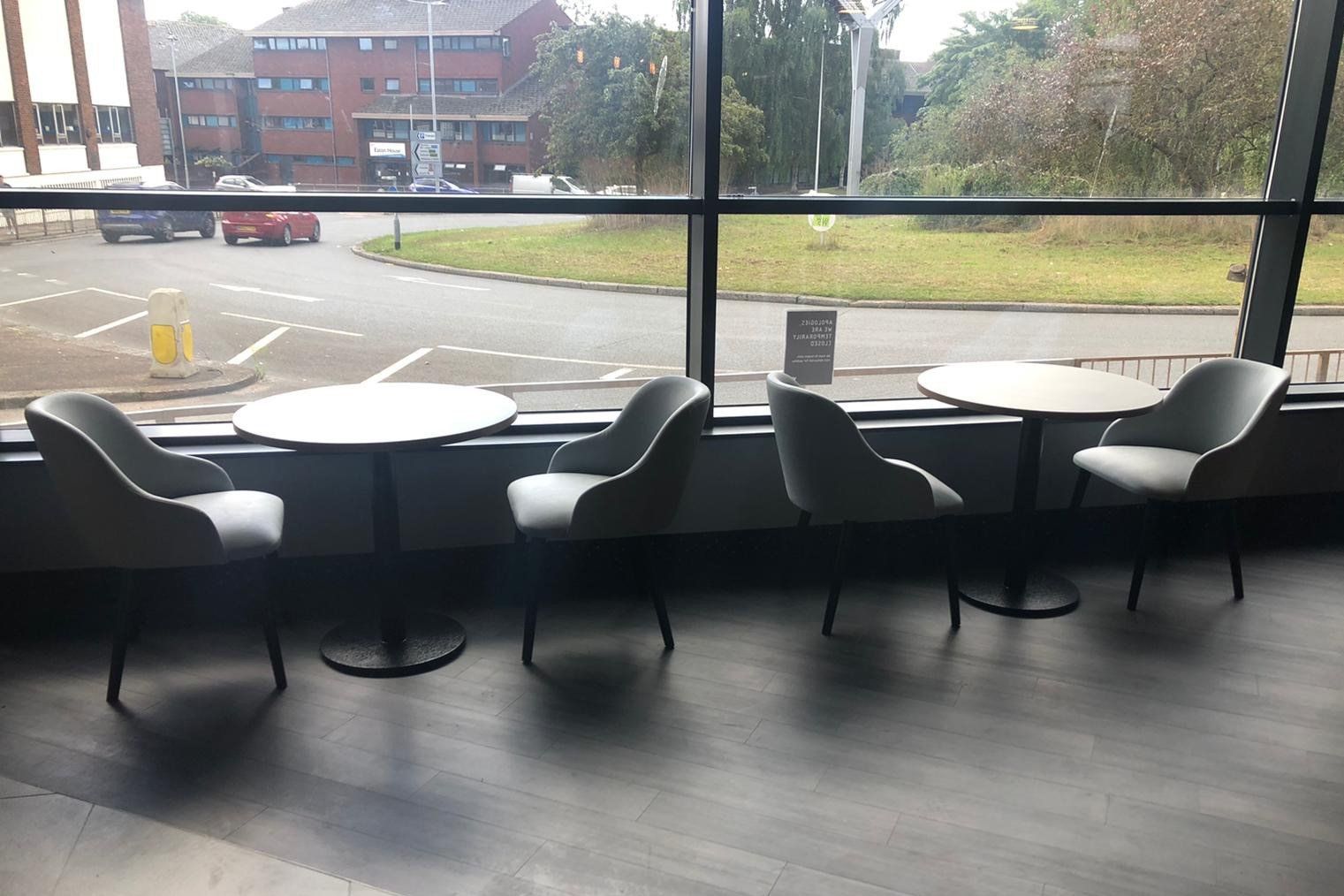 Bespoke upholstered seating for a cinema complex in Exeter.