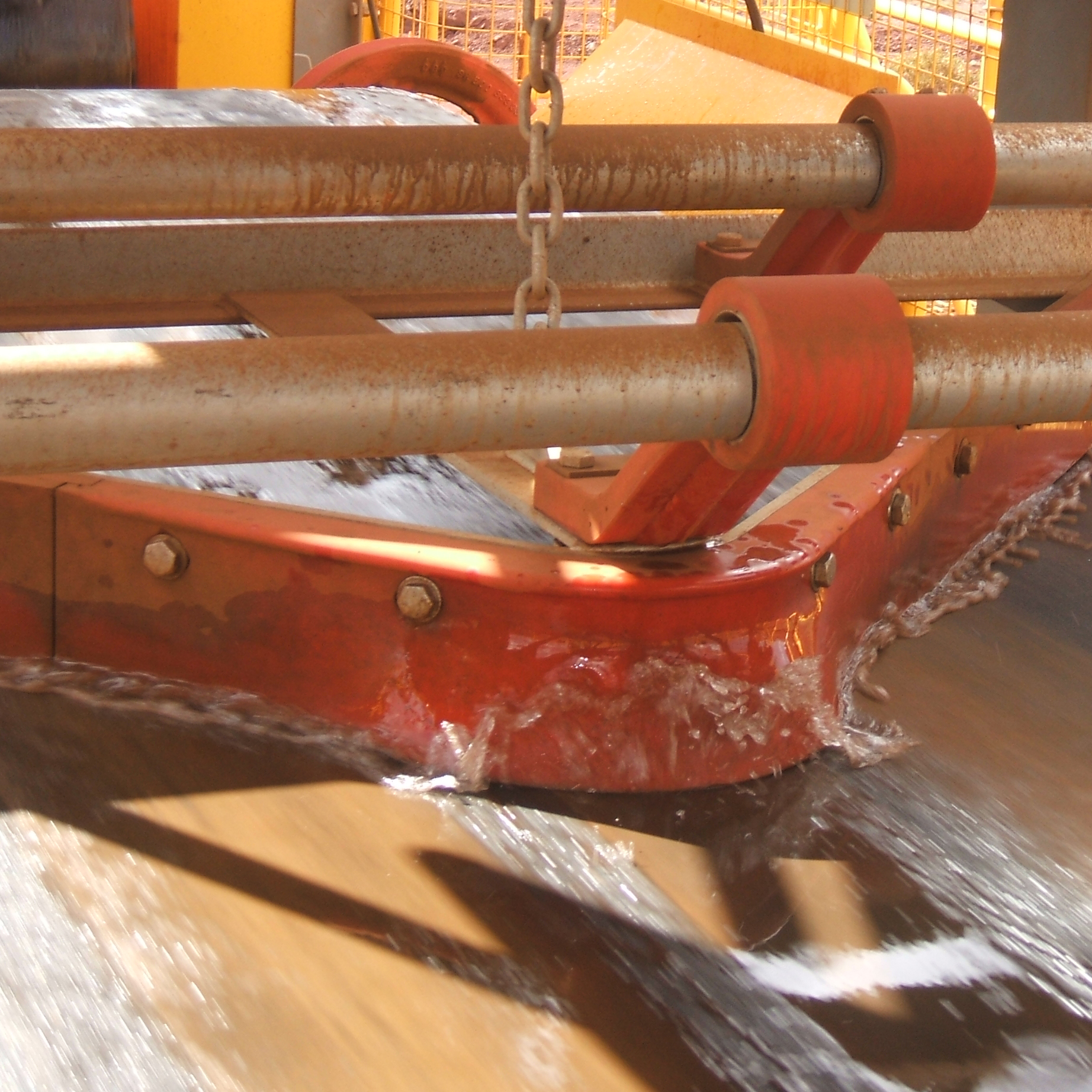 conveyor belt cleaner (return)