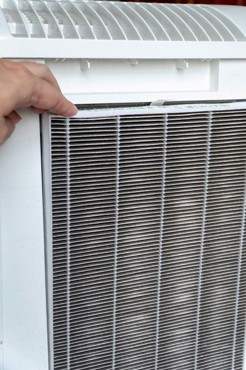 Before cleaning aircon
