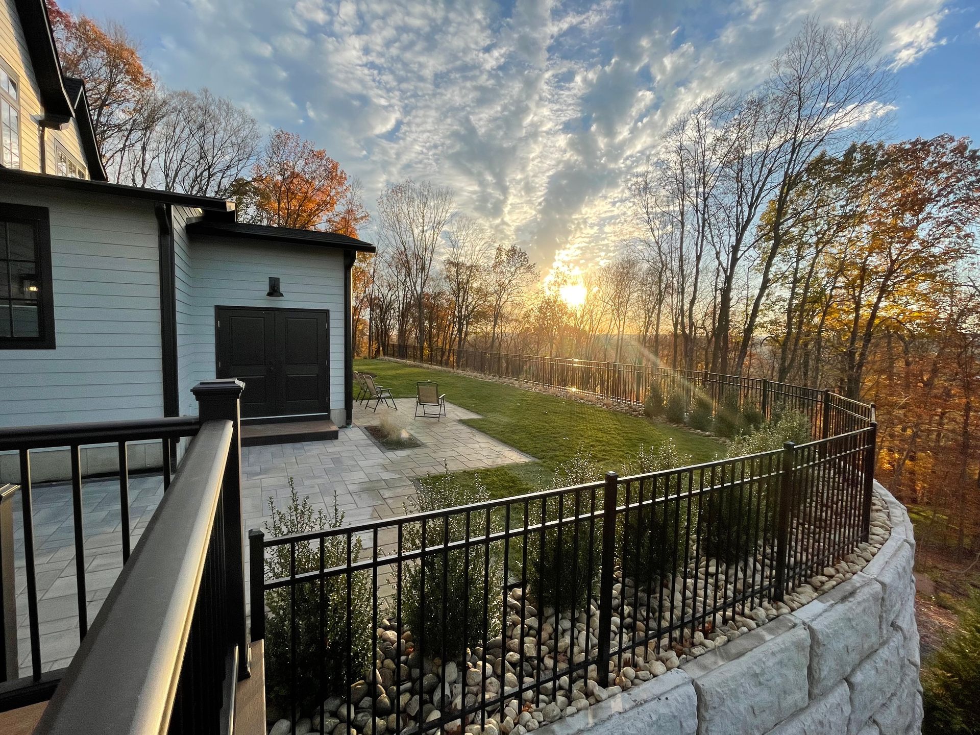 Landscape Design & Install Project in Simsbury, Connecticut