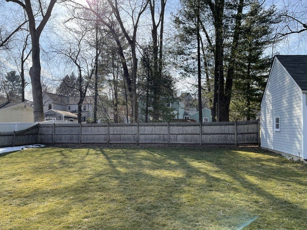 West Hartford, CT, Backyard