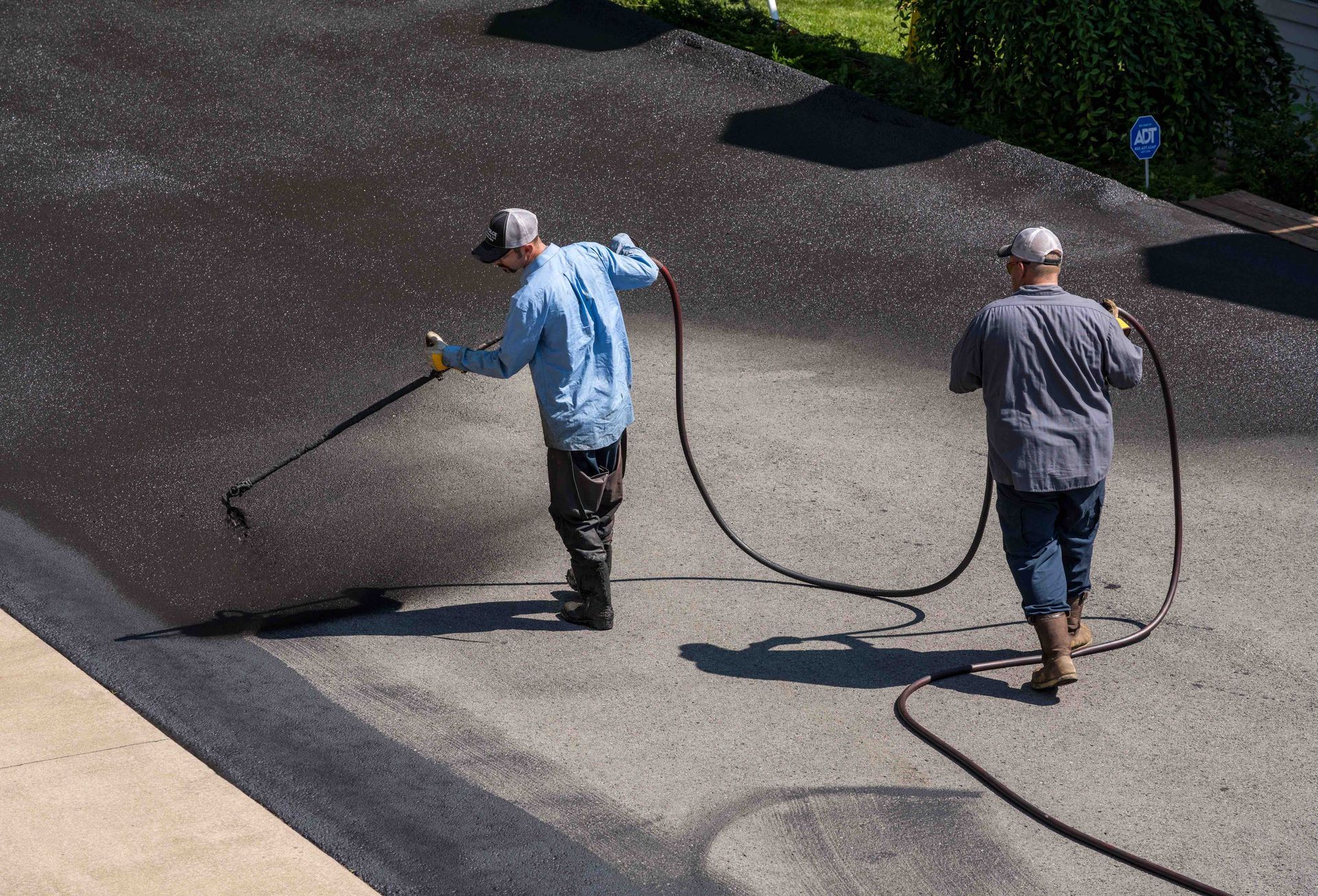 Commercial Parking Lot Sealing in West Hartford, Connecticut Landscape Solutions
