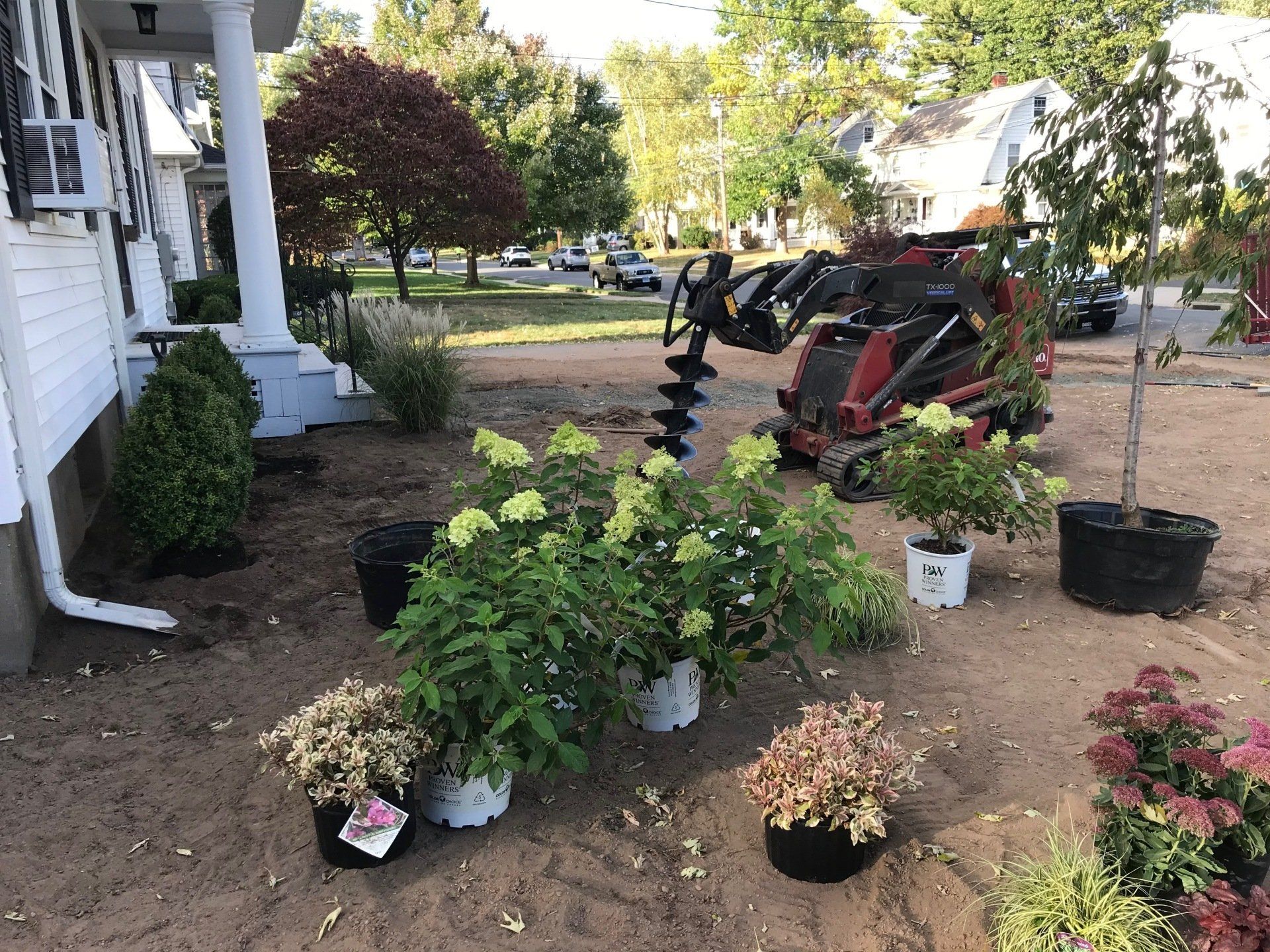 Landscaping Installation in West Hartford