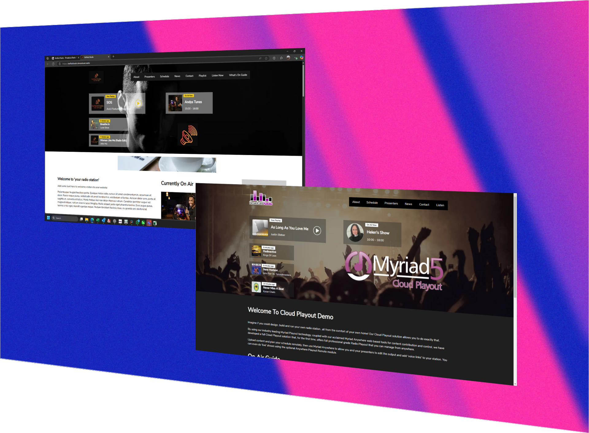 Radio Website CMS
