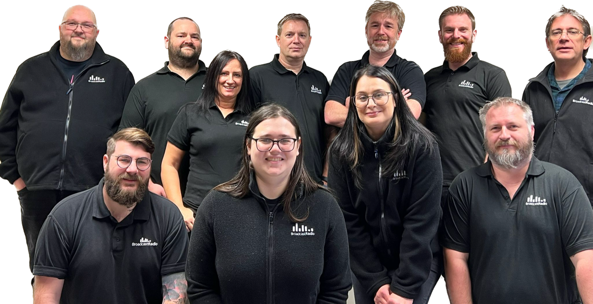 Broadcast Radio Europe team photo.