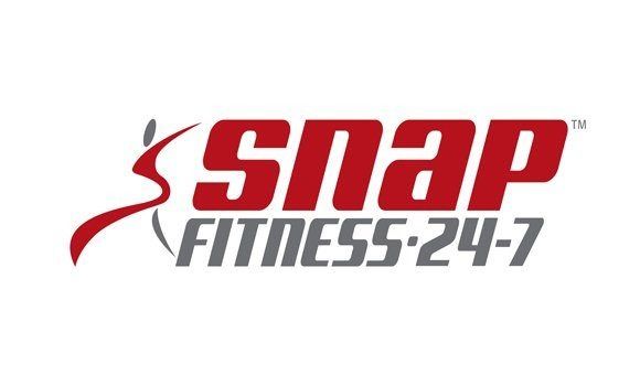 Snap Fitness 24-7 logo in red and gray on a white background
