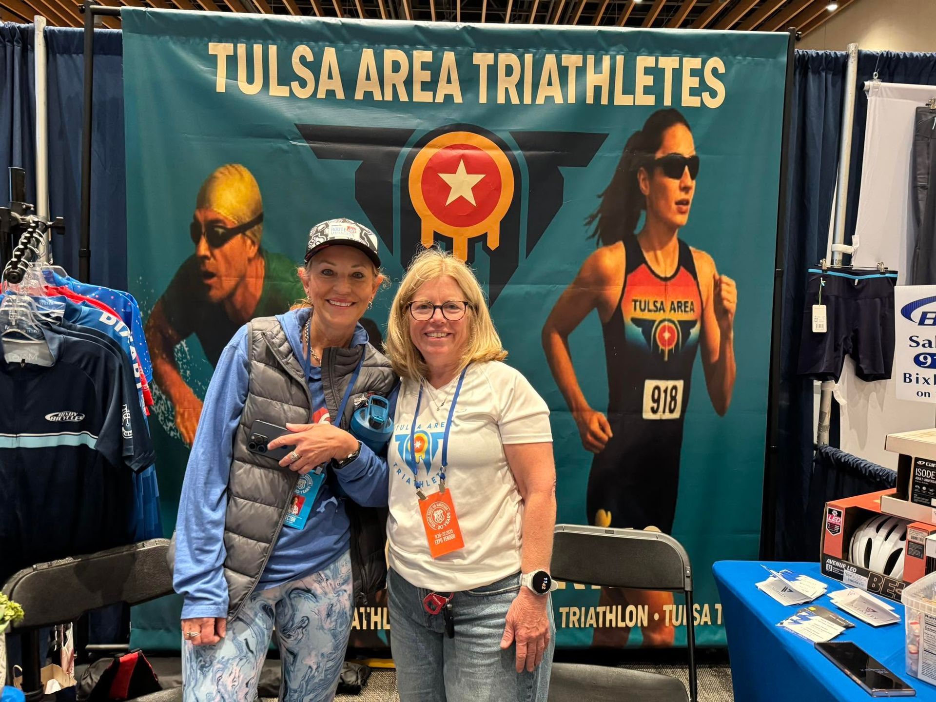 TAT booth at the Route 66 Marathon expo