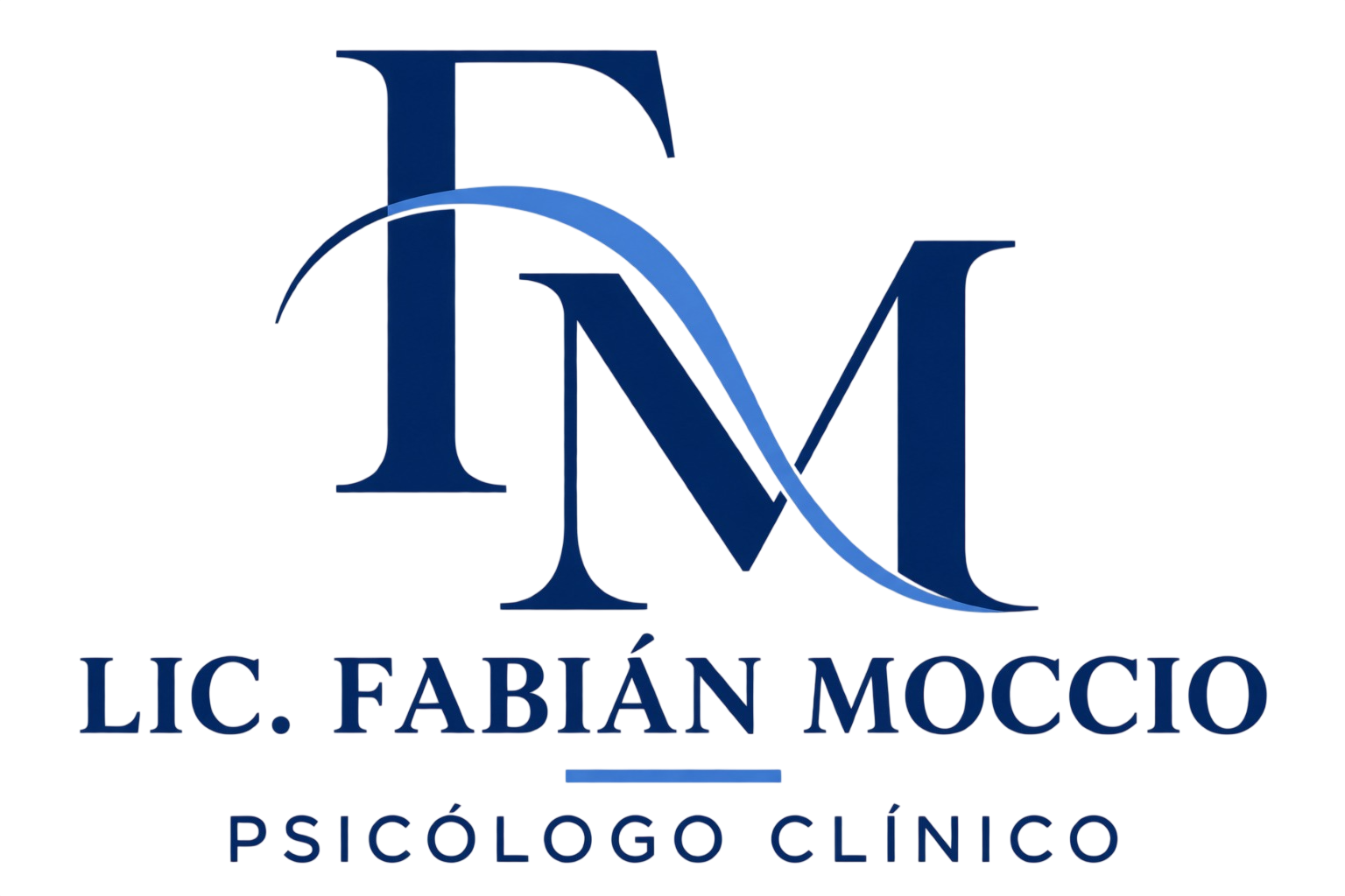 Logotipo Lic. Fabián Moccio Psicólogo