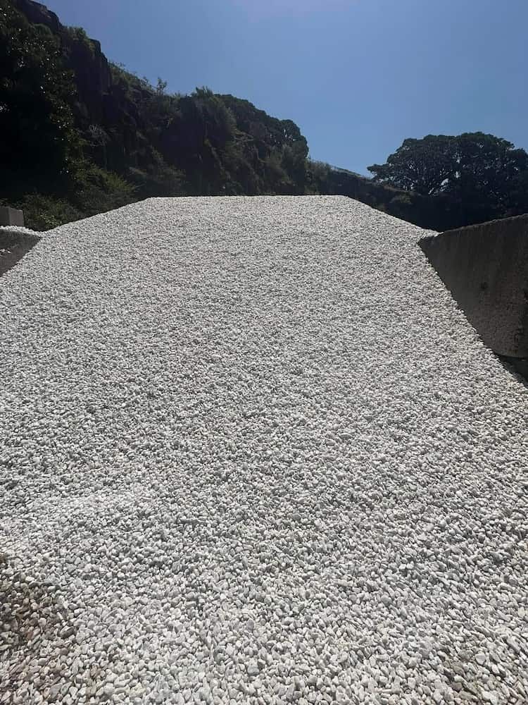 A Pile Of Gravel Is Sitting On Top Of A Hill — Burnetts On Barney in Warilla, NSW