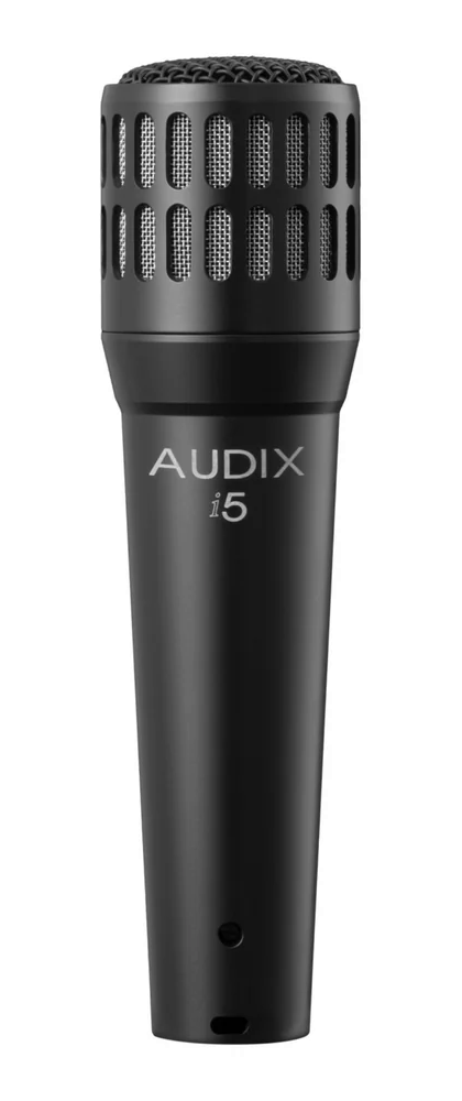 Black Audix i5 dynamic microphone.