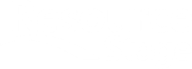 Resource Stage Logo in white