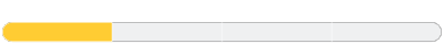 Progress bar with a yellow segment on the left, indicating progress.