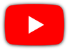 YouTube logo: Red rectangle with white play button.