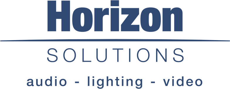 Horizon Solutions logo: Dark blue 