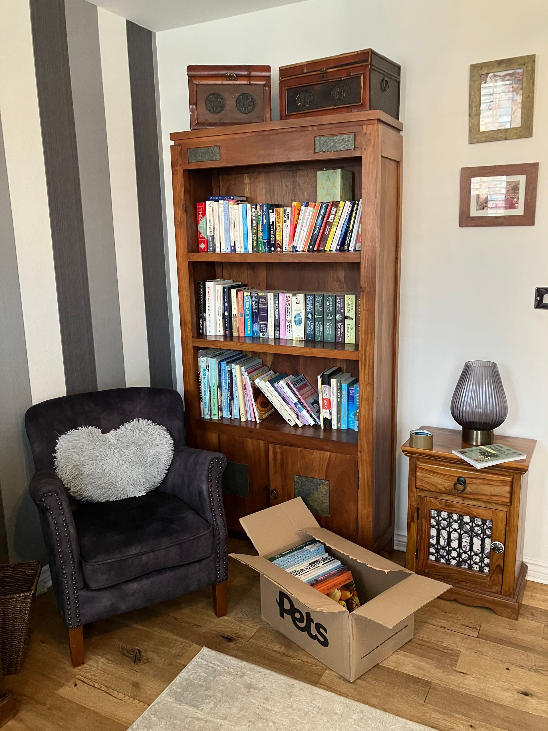 Packing books