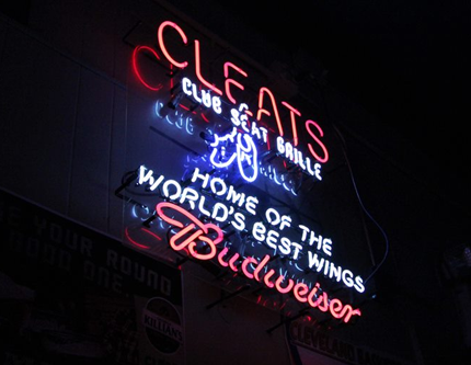 Neon sign for 