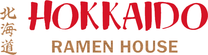 Logo for Hokkaido Ramen House, featuring the red text 
