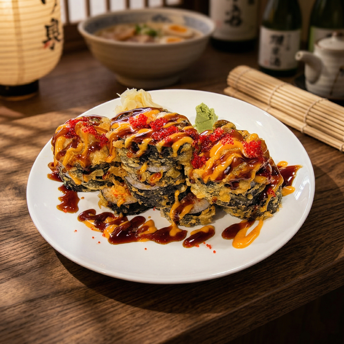 Rock N Roll Fried Sushi Roll