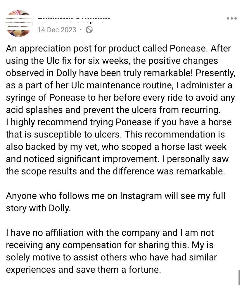 Reviews Ponease