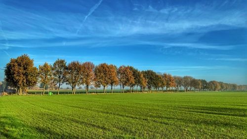 Landschap rondom de camping