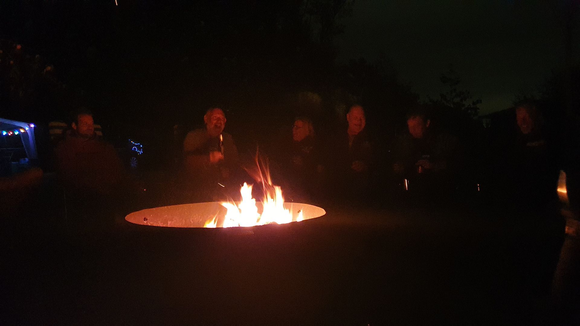 Gezelligheid rond het kampvuur