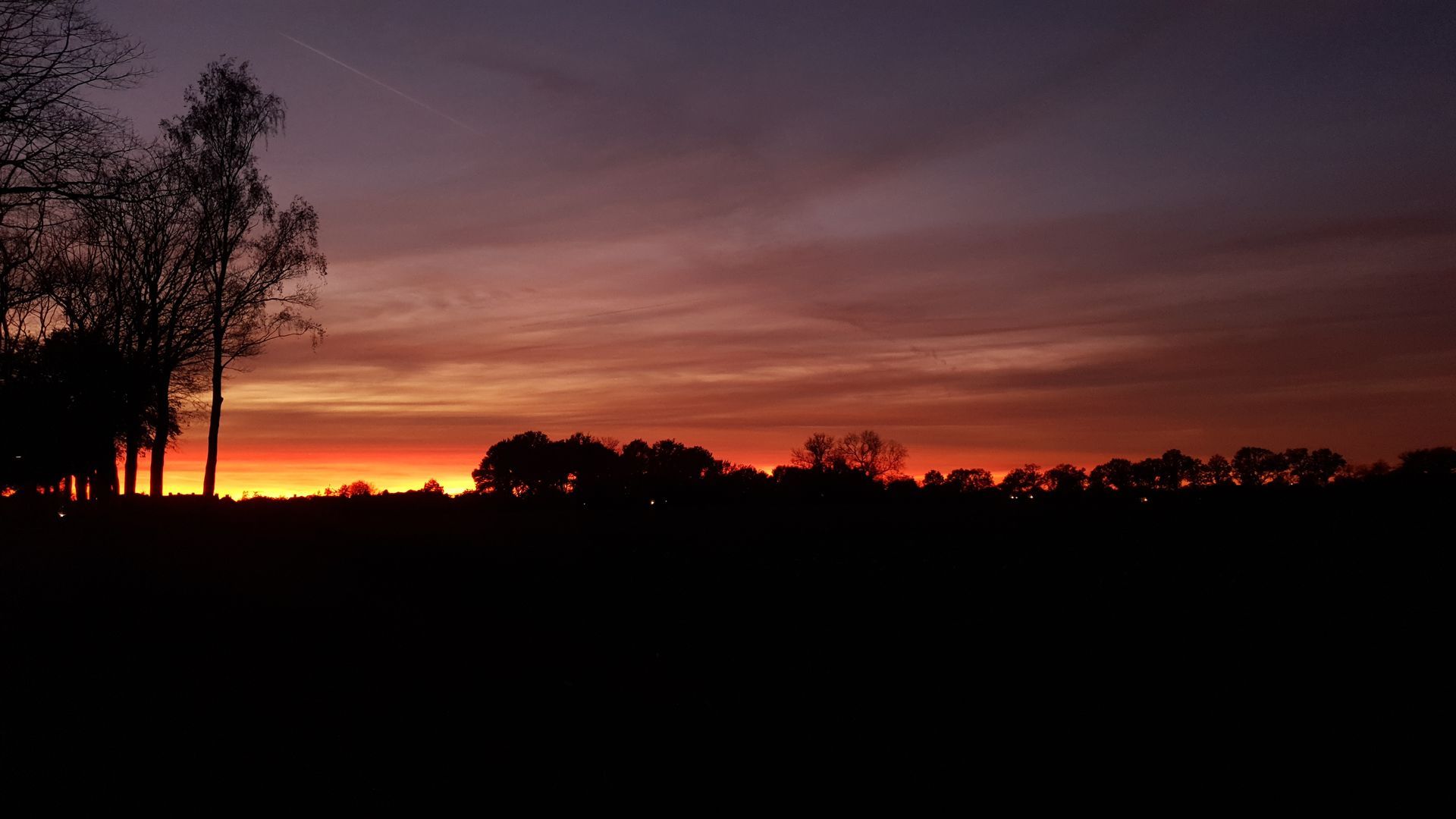 Prachtige luchten boven De Mortel