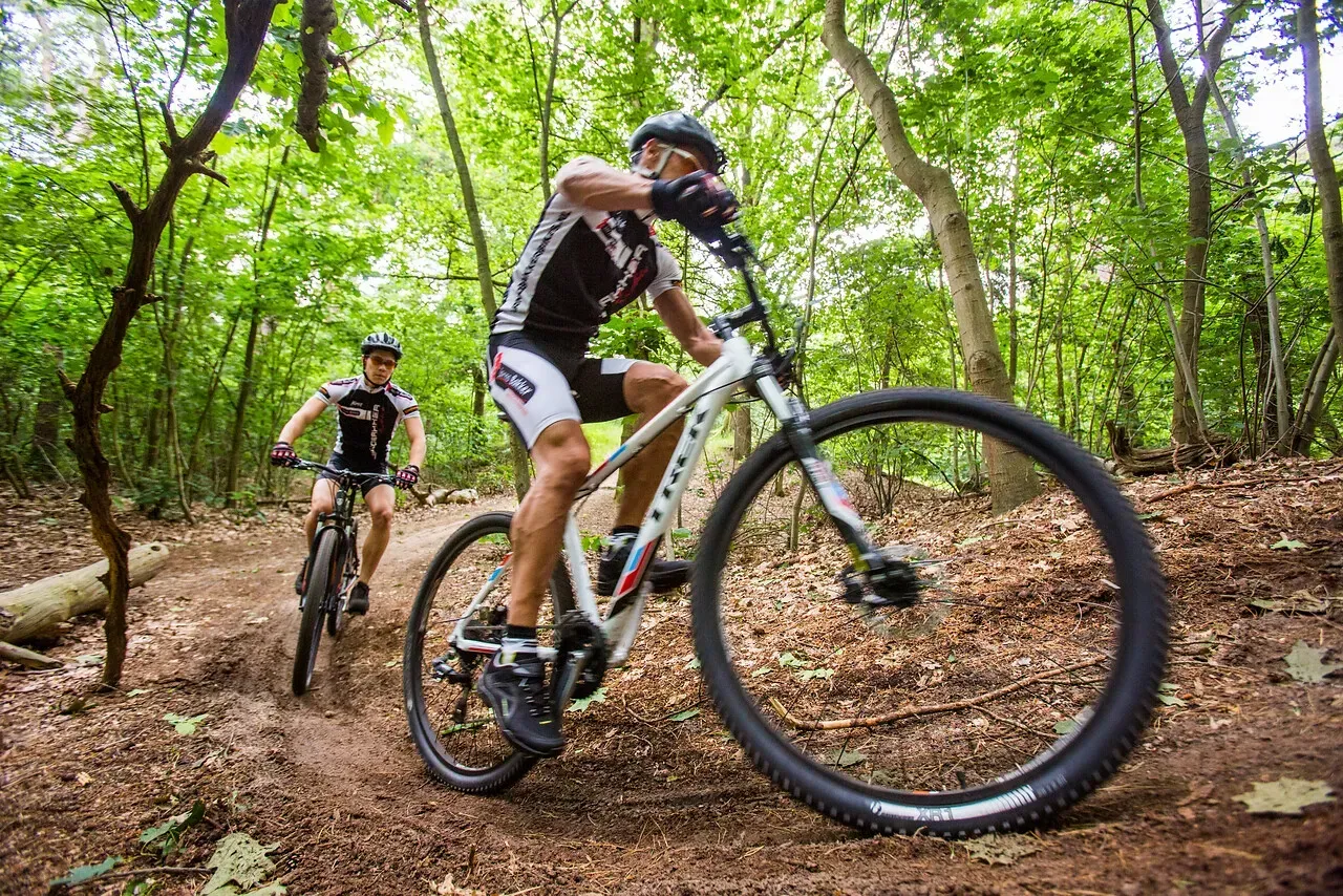 Moutainbiketocht rondom Minicamping Mortels Buiten