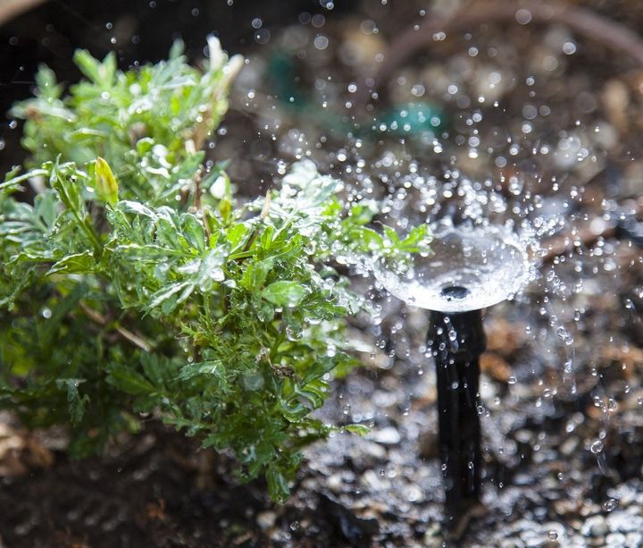 impianto di irrigazione per giardini