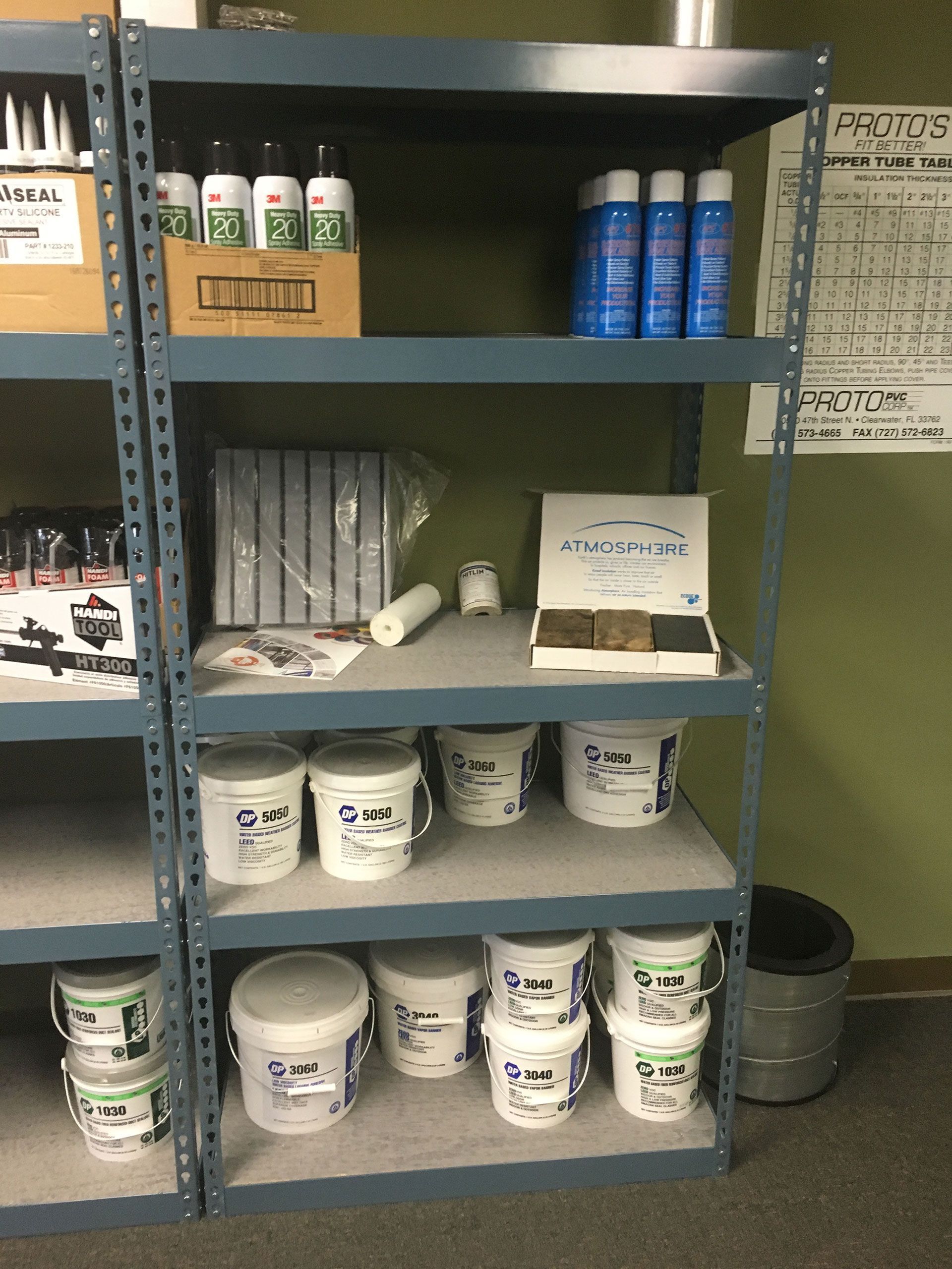 Safety Equipment in Warehouse