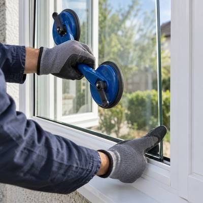 Emergency glazing