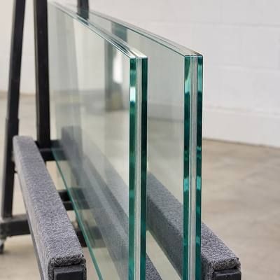 Toughened and laminated safety glass
