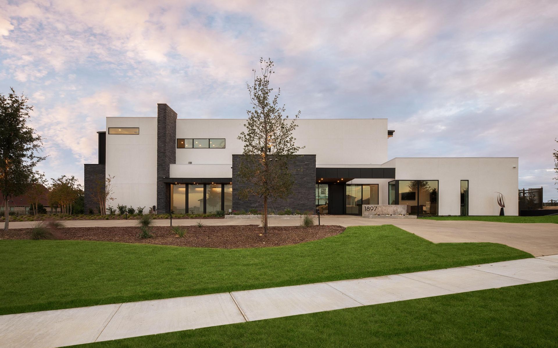 House on the Hills Bauhaus Modern Homes Frisco, TX