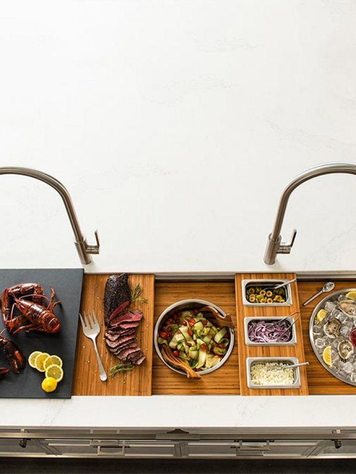 Food on Kitchen Countertop