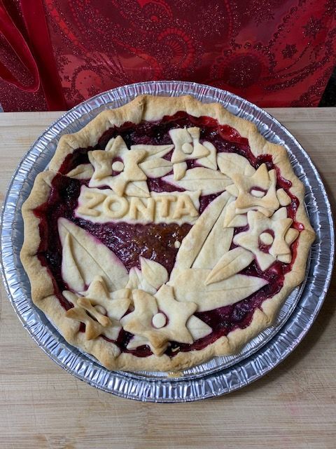 Pie with the word